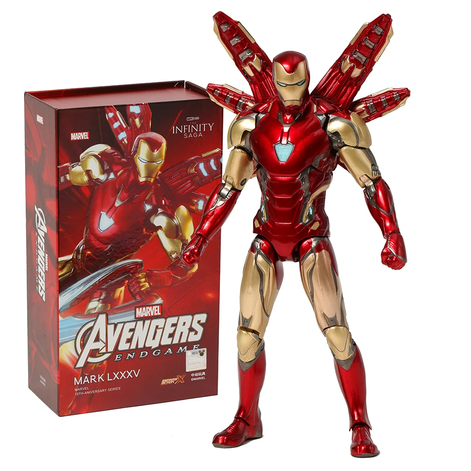 ZD Original Iron Man Mark XXI MK21 Avengers Tony Stark 7 Inches