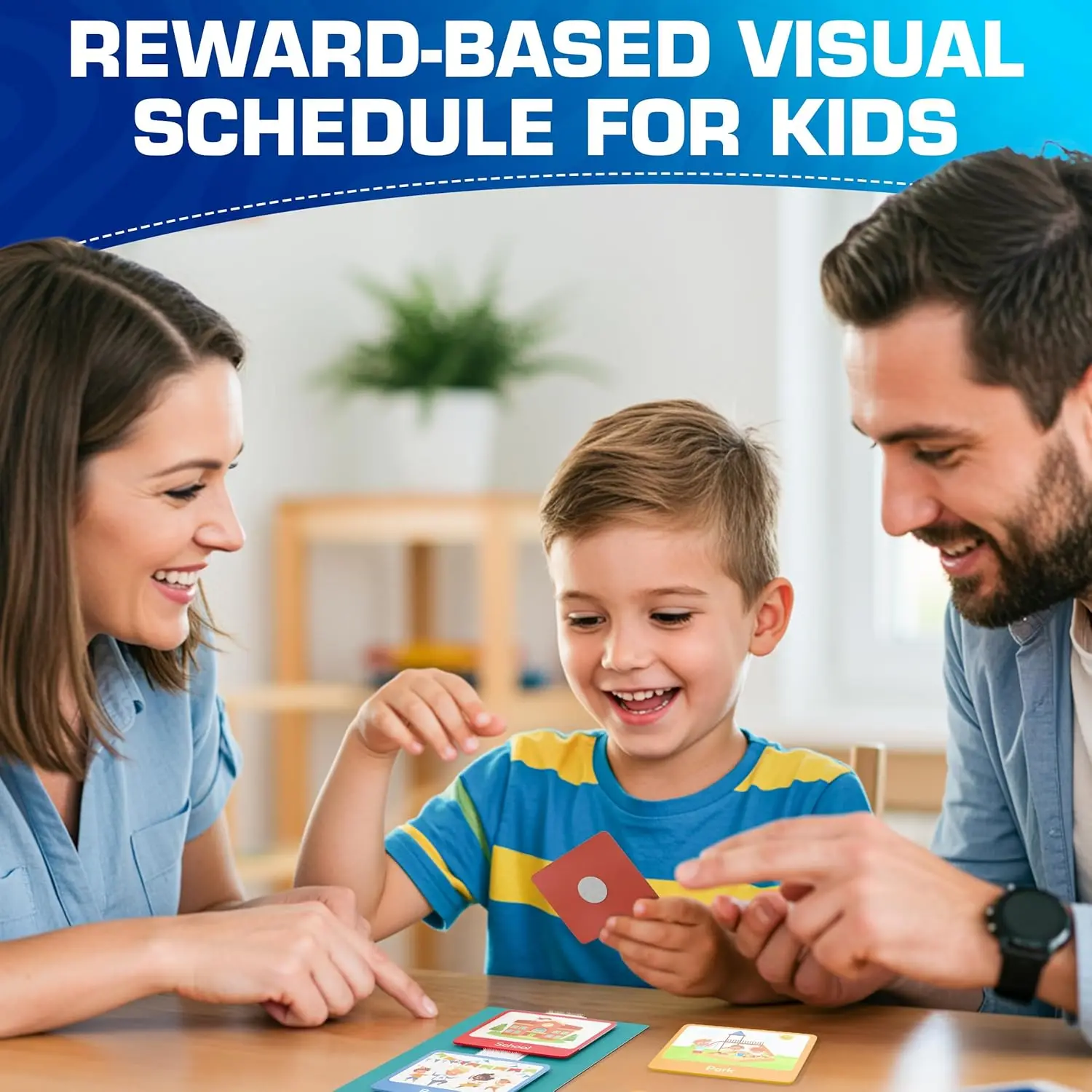 60 Pcs Visual Schedule Visual Wall Planner Daily Routine Chart for Kids Daily Visual Schedule Card Chore Chart Learning Material