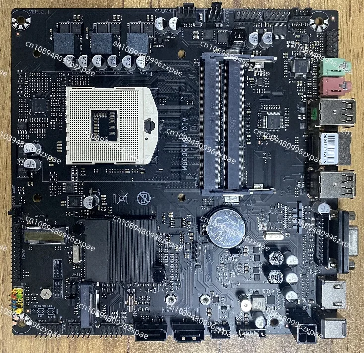 

HM65 All-in-One Computer Motherboard DDR3 Memory with COM Interface ITX Industrial Control Motherboard DC12V-19V Power Supply