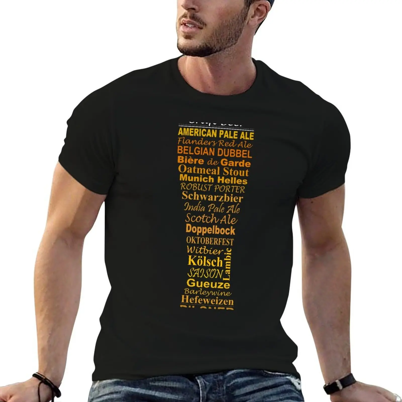 

Craft Beer T-Shirt t shirts with prints t shirts for man graphic vintage T-Shirt