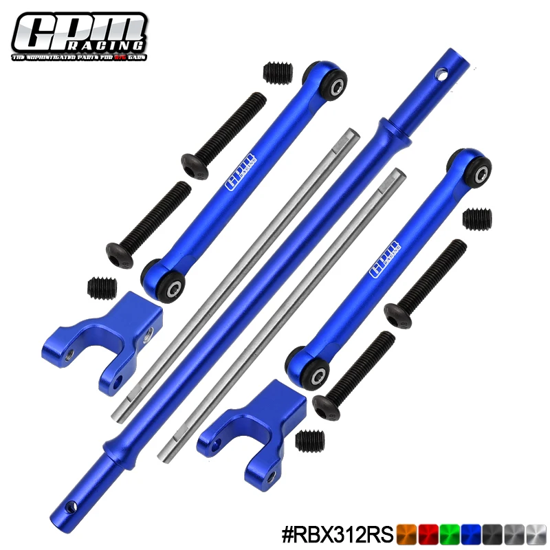 

Stainless Steel Rear Sway Bar & Linkage & Alu Sway Bar Arm For 1/10 RBX10 -AXI03005 AXIAL