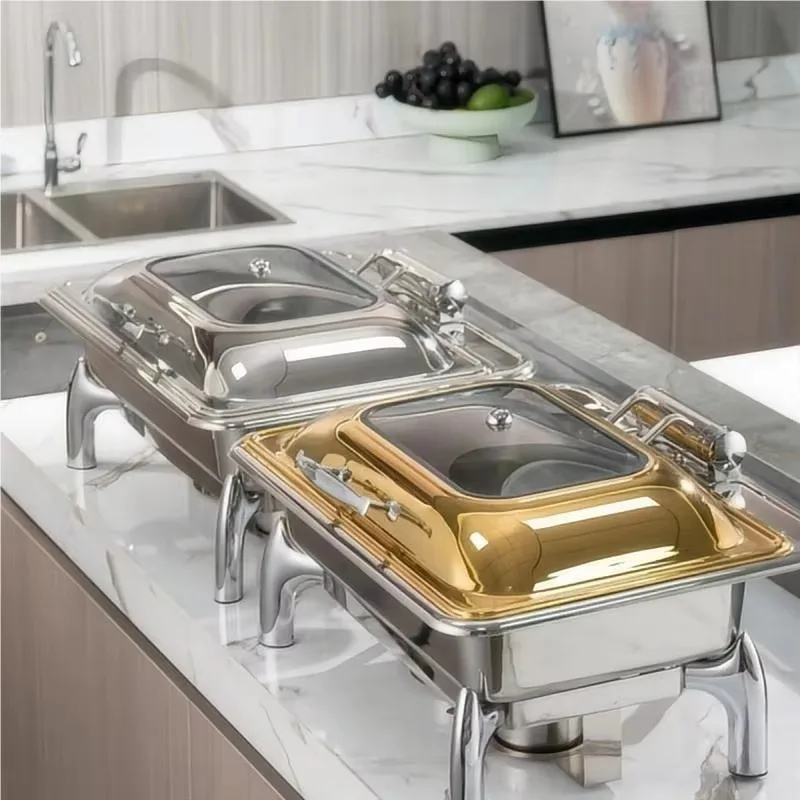 

Luxury food warmer Commercial stainless steel buffet stove Hot pot restaurant catering food warmer
