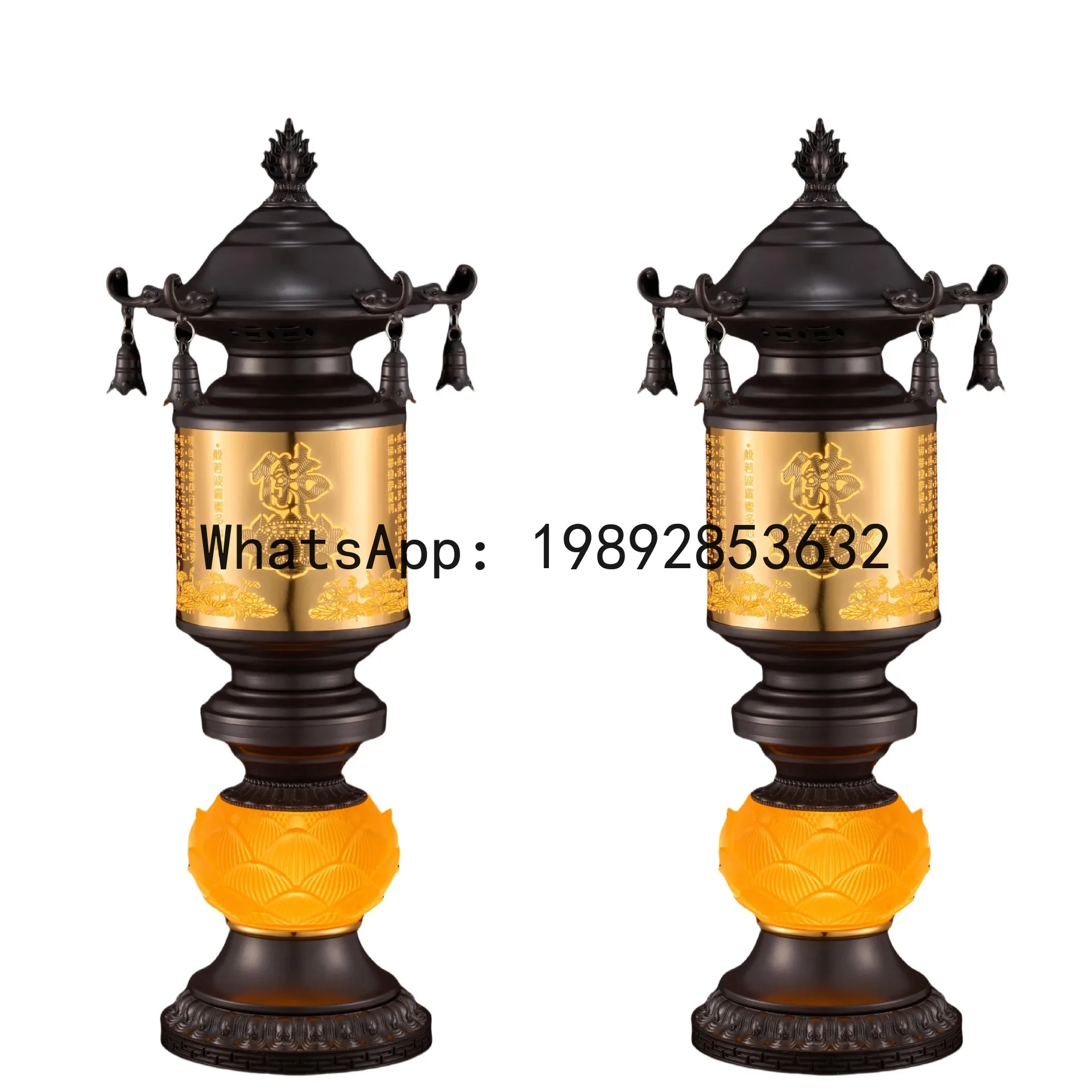 PYJ Buddha Front Lotus for Changming Palace Household Plug-in Floor Changming Light
