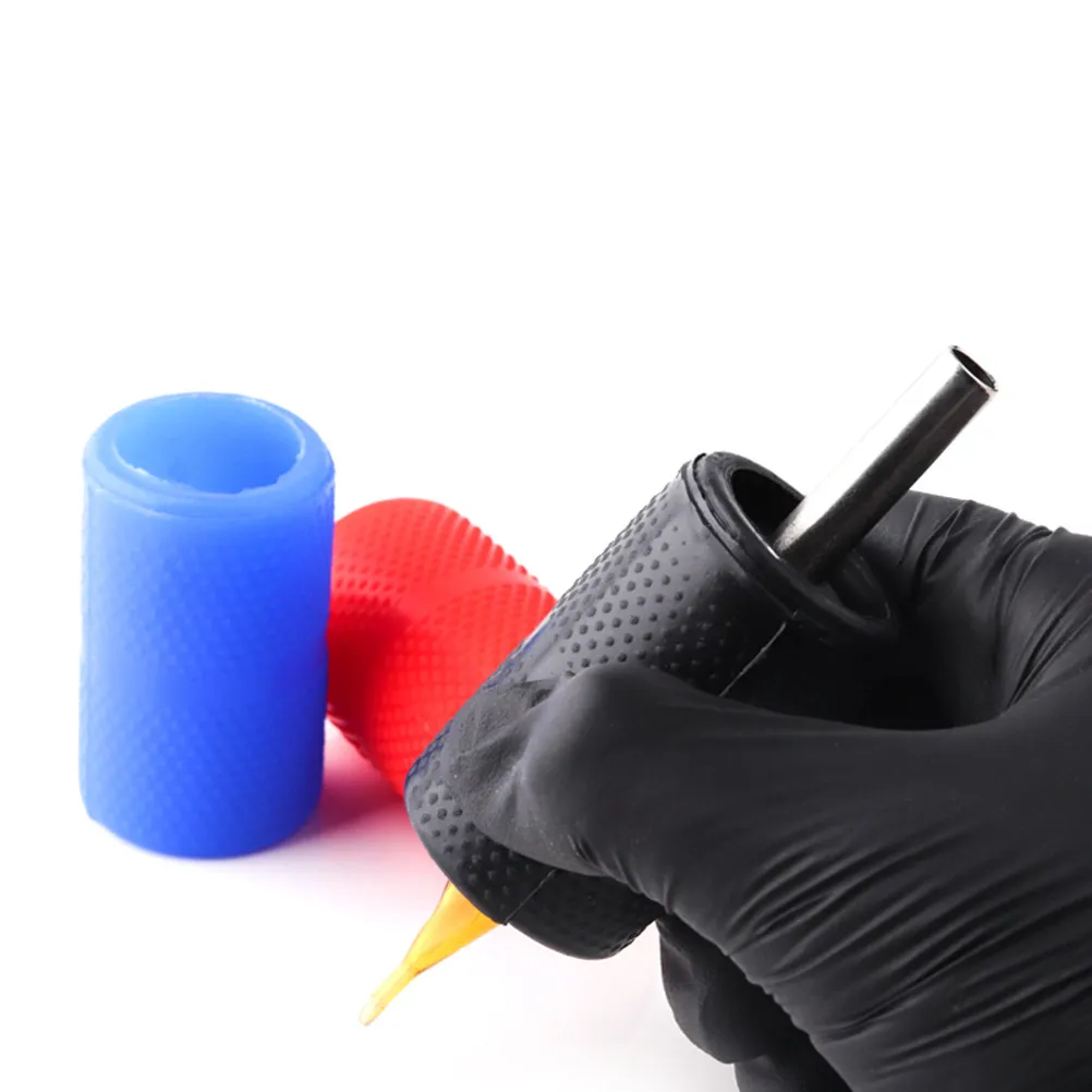 

2Pcs Light Green Silicone Grip Cover Handle Sleeve Comfortable Ergonomic Heat Resistant Grip Holder Essential