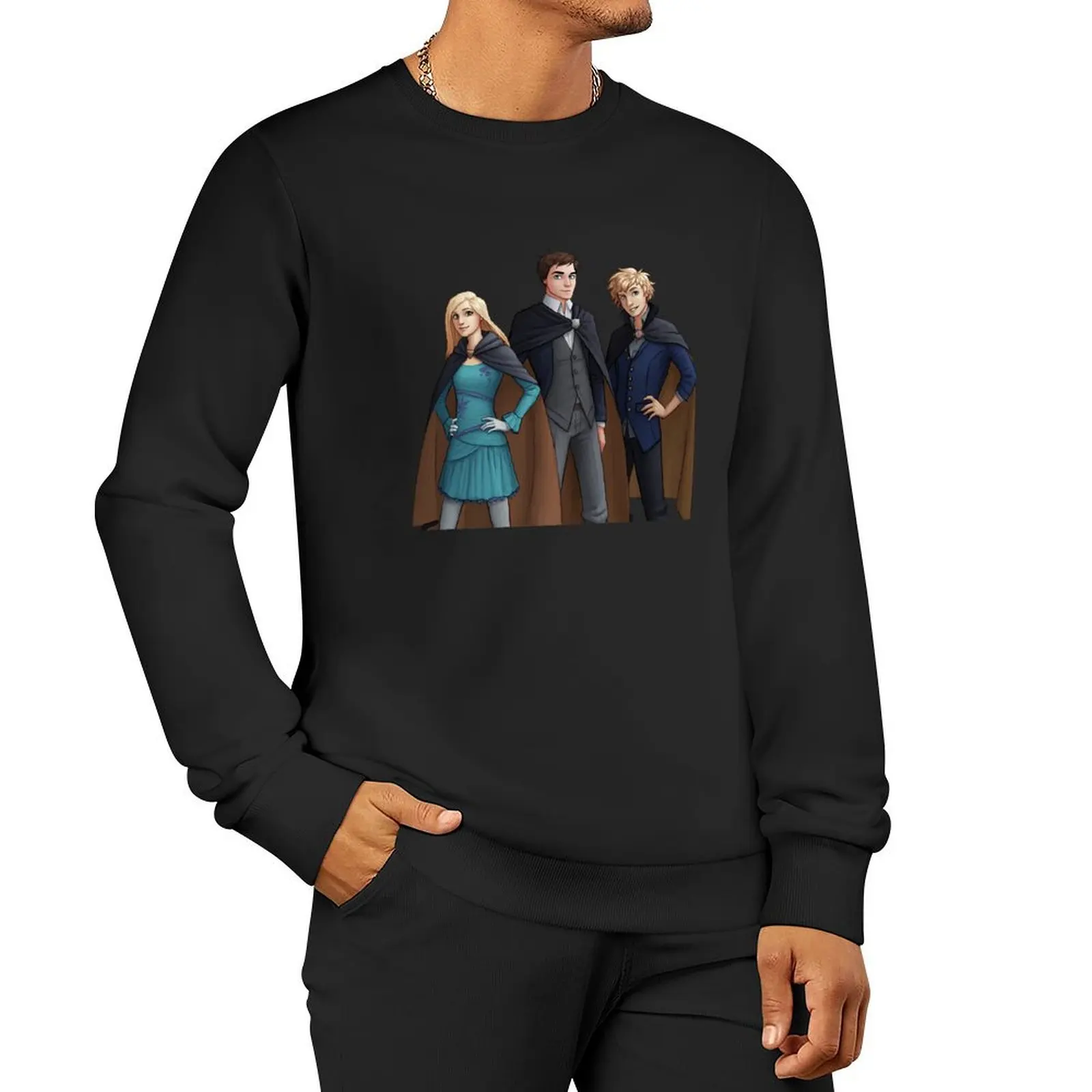 Keeper Of The Lost Cities Character Pullover Hoodie mens clothing sweatshirt men