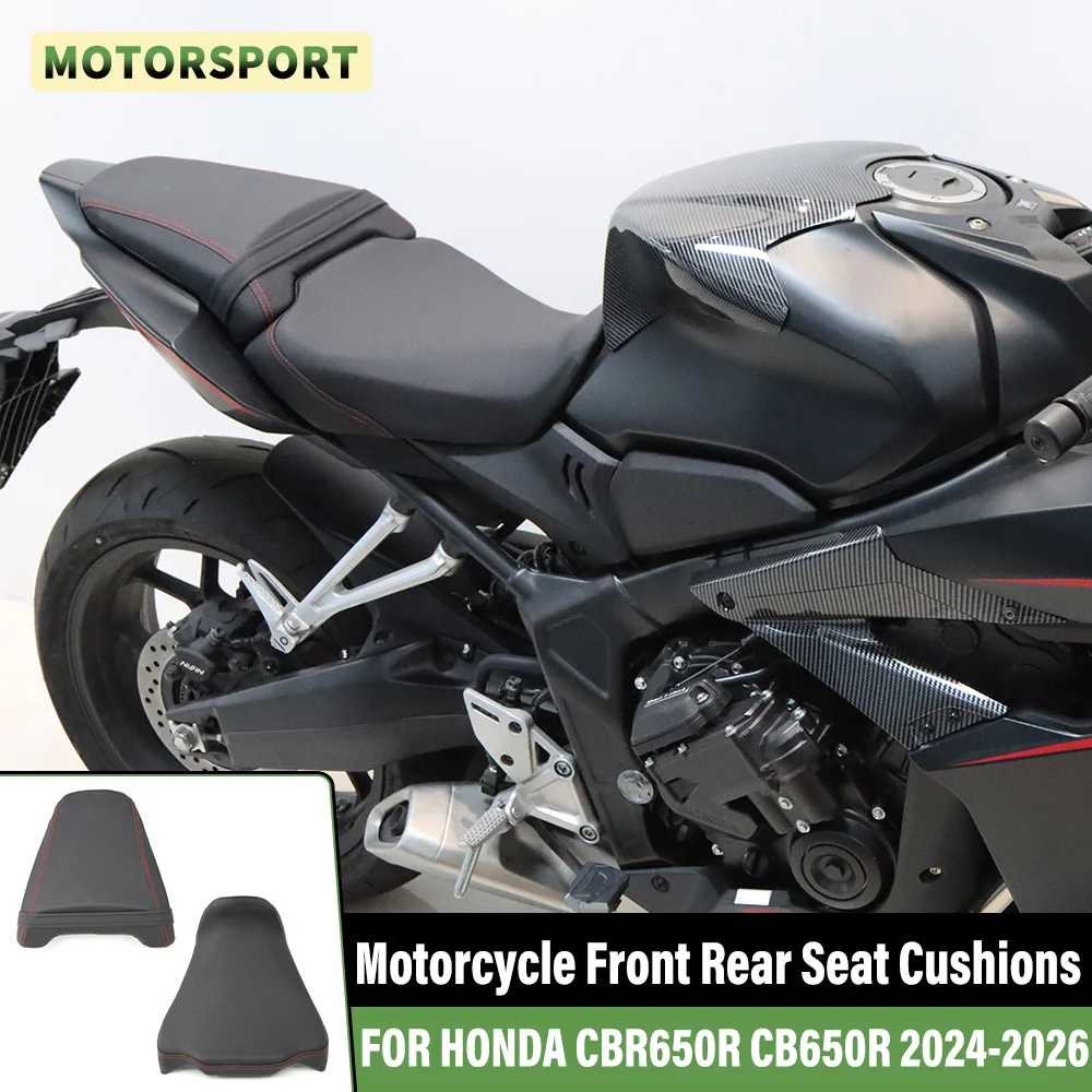 

Подушка сиденья мотоцикла для HONDA CB650R CBR650R E-CLUTCH 2024 2025 2026 CB 650R пассажирское заднее сиденье водителя переднее сиденье седло