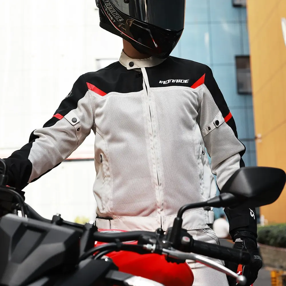 

M-3XL Motorcycle Jacket Man Summer Motocross Outdoor Riding Clothing Protection Windproof Motorbike Pants With Protective Gear