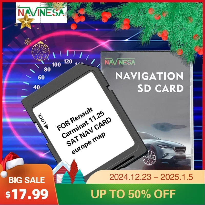 Carminat 11.25 for Renault Clio 2008 2009 2010 Naving Map Car GPS Navigation SD 8GB Card Germany Spain France Italy