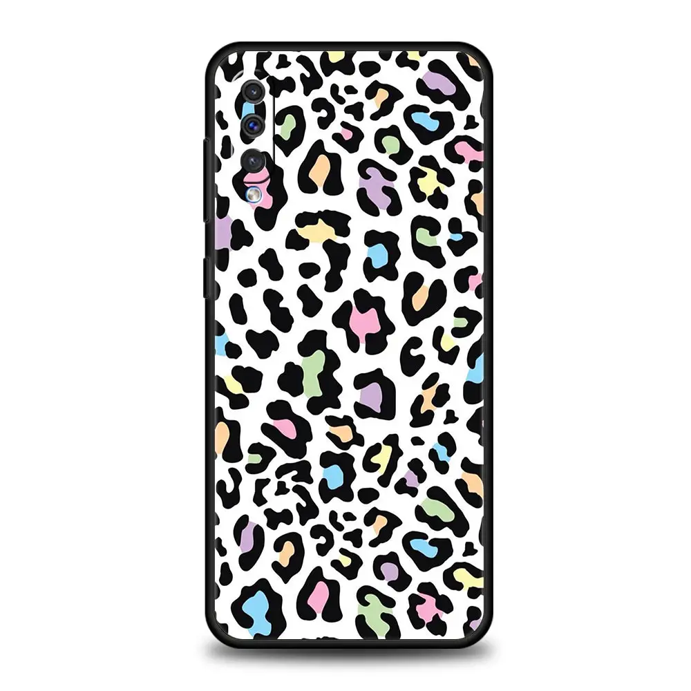 Phone Case For Samsung A24 A12 A14 A32 A50 A70 A20E A20S A10S A22 A40 A34 A54 A42 A52 5G A02S A04s Cover Leopard Cheetah print