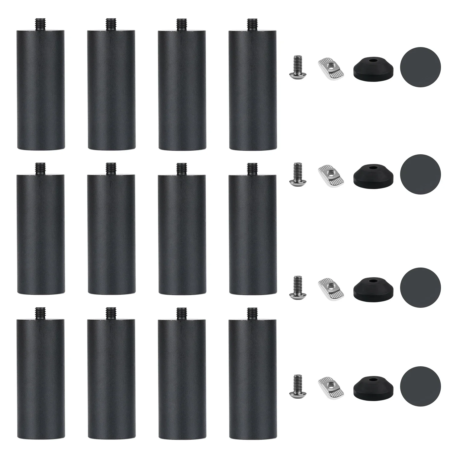 Laser Engraving Machine Leg Expansion Metal Heightening Column 150MM Heighten Kit Can Be Used With Y-axis Rotary Roller Module