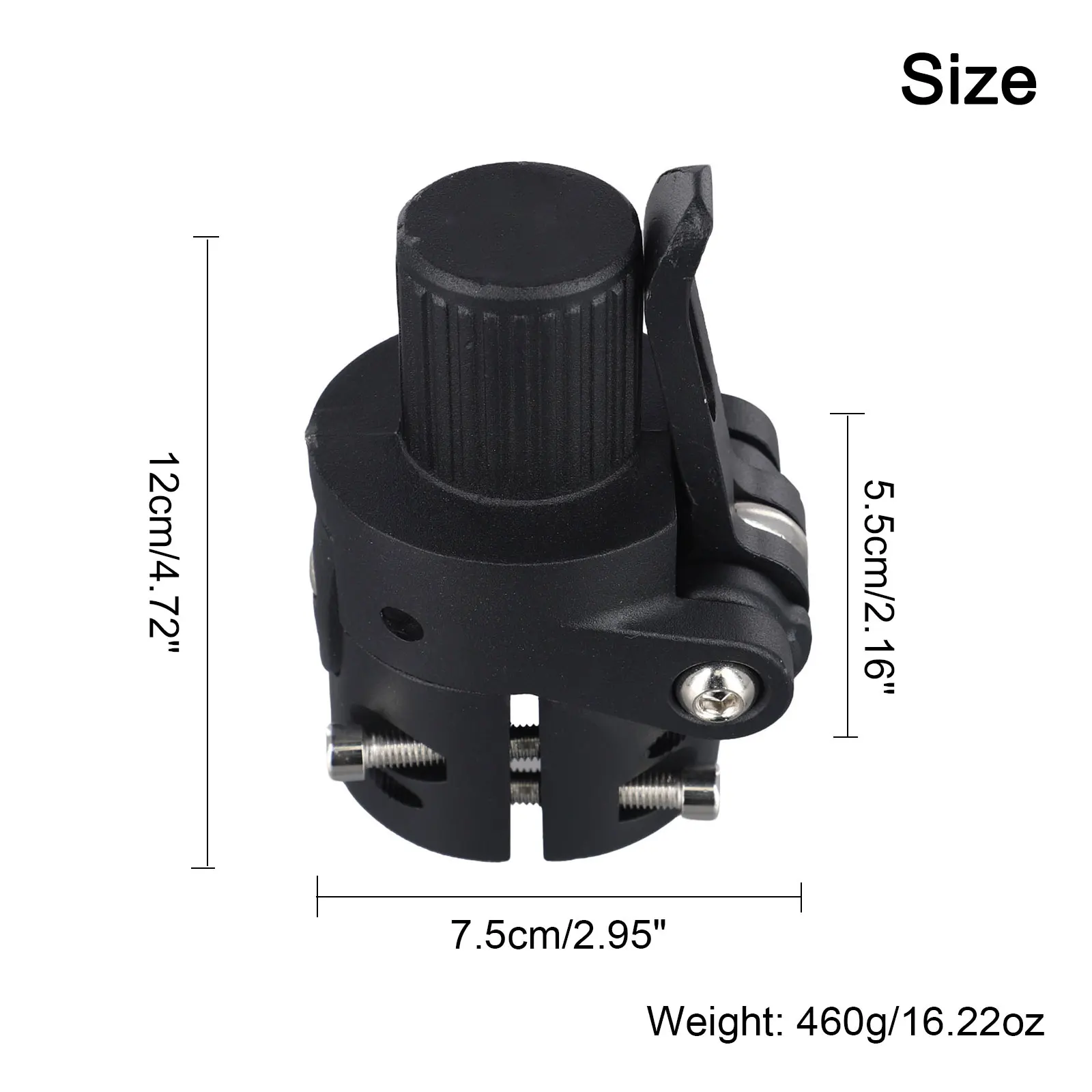 

Обслуживание скутера 12*7,5*5,5 см, складная основа для шеста, простая установка, аксессуары для скутера, инструмент для ремонта велосипеда, простая установка