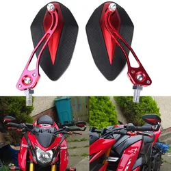8/10mm Motorcycle Sportbike Thread Rear View Mirrors Chinese Moped Scooter GY6 50cc 110cc 125cc 150cc for 790 690 390 125 BK