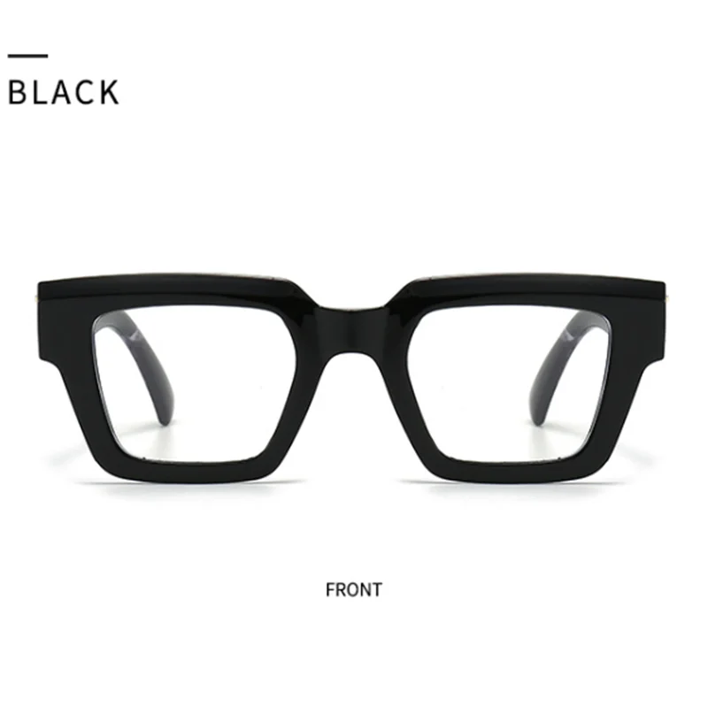Fashion Square Dicken Rahmen Lesebrille Frauen Blau Licht Blockieren Presbyopie Brillen Für Männer Komfortable Computer Gläser – Detail 10