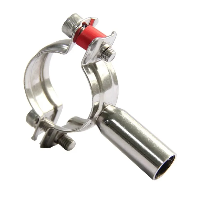 304 ze stali nierdzewnej spawane wspornik fajka wodna rury zacisk mocujฤ
cy uchwyt wspornika zacisk OD 19MM-325MM wysokoลฤ 45mm 100mm