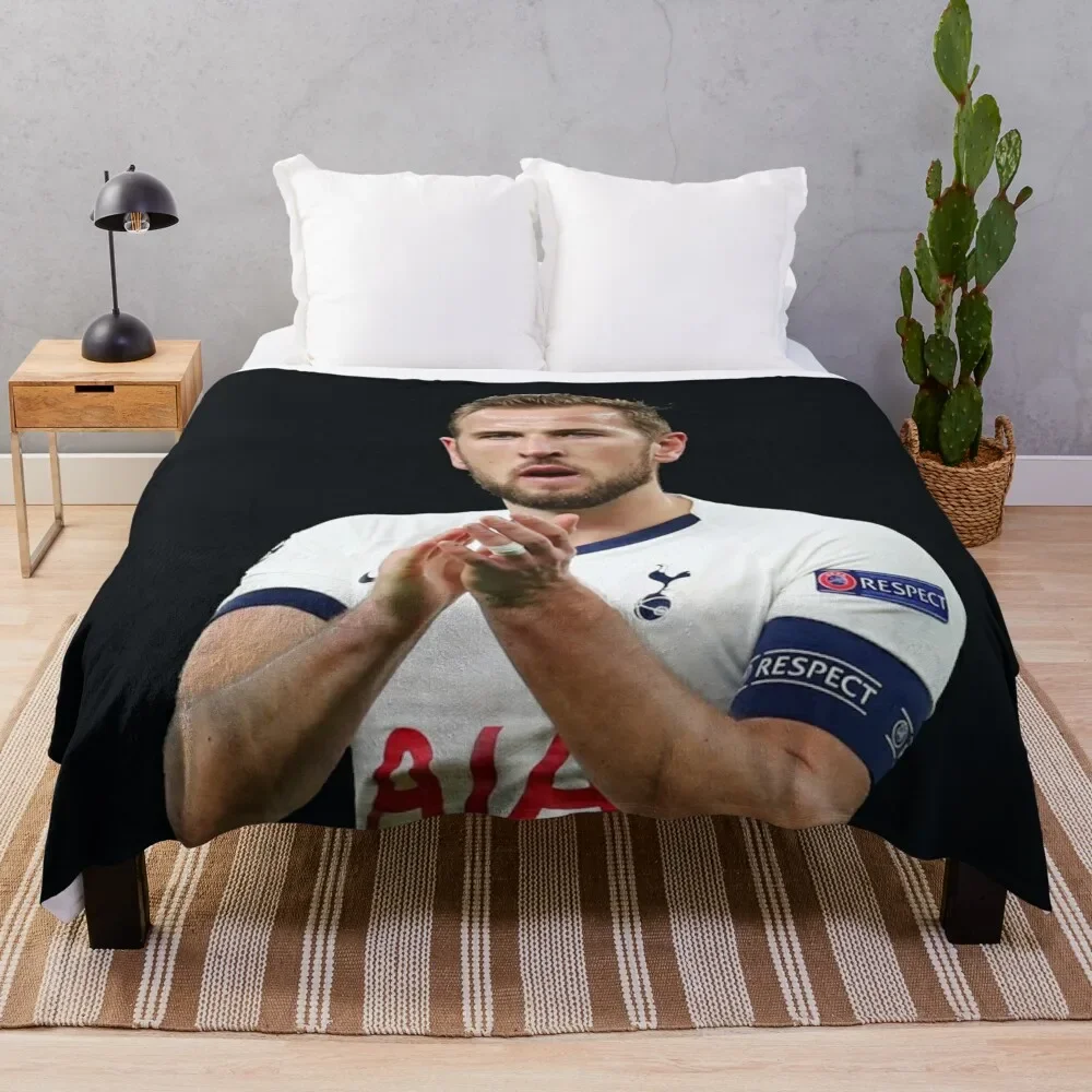 harry kane Throw Blanket Plush blankets ands Blankets