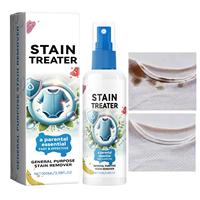 Effective Stain Remover Fabric Stain Remover Spray 100ml Stain Yellow Removal Dust Bleached Decontamination Treater Spray