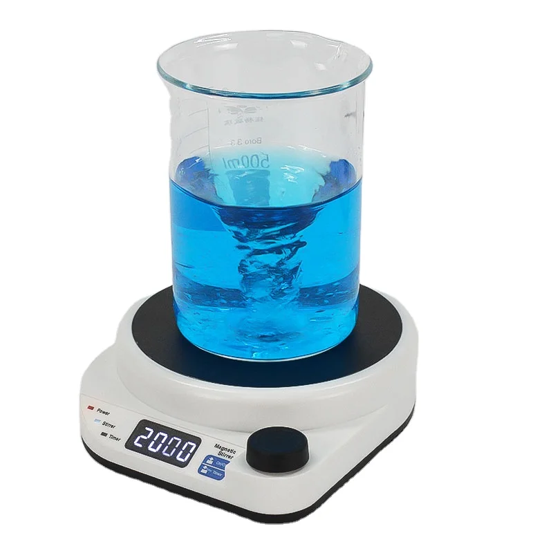 Agitatore da laboratorio per uso chimico Mini mixer con agitatore magnetico da 2 litri in laboratorio