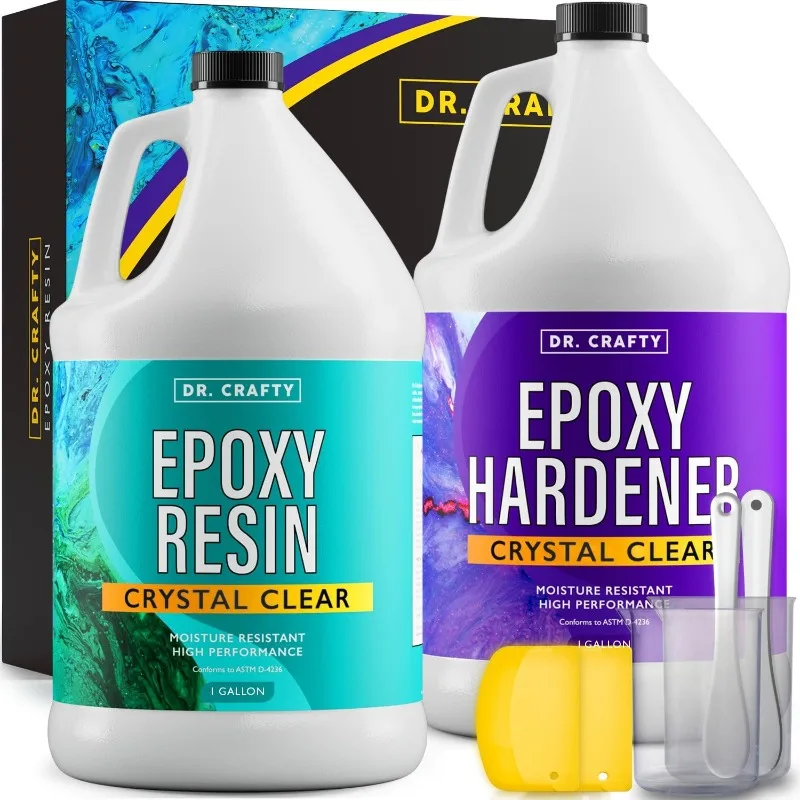 Clear Epoxy Resin - Table Top Epoxy Resin Kit - Clear Epoxy Resin for  Molds, Table Top, Art , Craft, Jewelry Casting