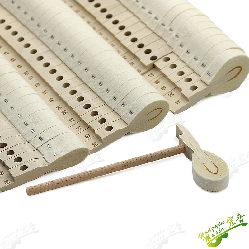 Grand piano string hammer  GQ8000  Japanese felt hammer string hammer domestic white wood piano accessories