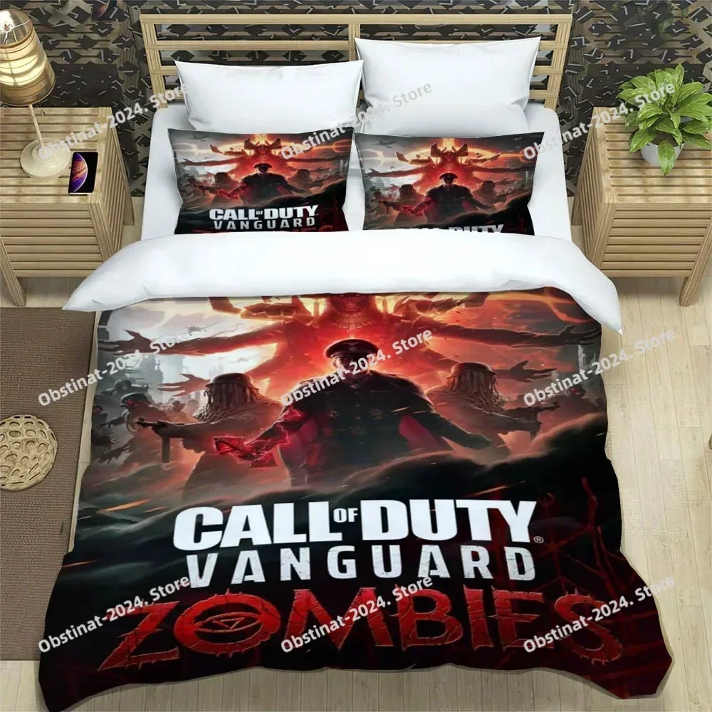 3D Game code, call of duty Bedding Set Printed single Comforter Quilt Bed Cover Duvet Cover Pillow Case 3 Pieces Kids Adult Size