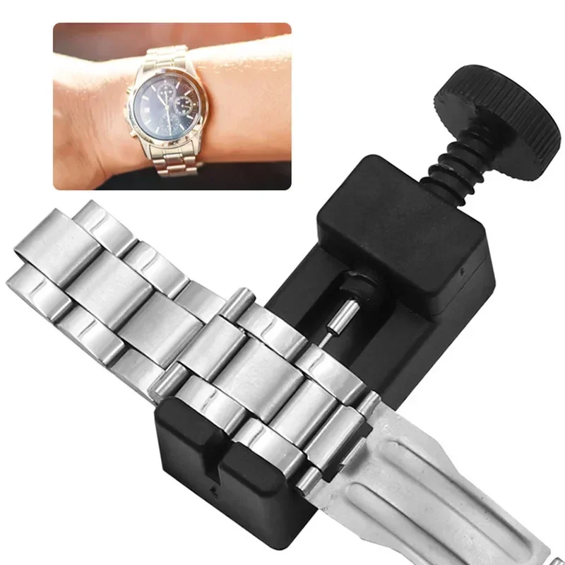 Watch Band Bracelet Link Adjust Chain Pin Remover Adjuster Repair Tool To Renew Kit for Women Men Stainelss Steel Strap