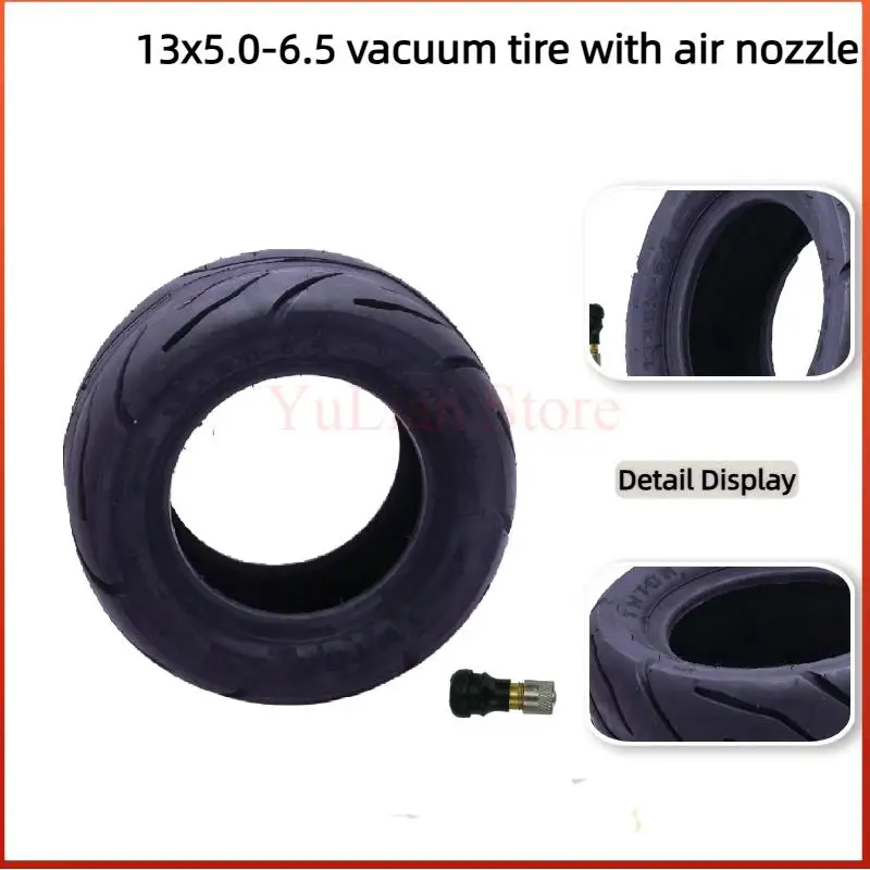 

13 Inch 13x5.00-6.5 Tubeless Tyre for Go-Kart Scooters Motorcycle FLJ K6 Tire Vacuum Tire Wheel Scooter