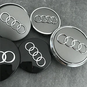 Auto Styling Wheel Center Cap, Hub Covers Badge, Audi A3, A4, A5, A6, A7, A8, S4, S6, 4B0601170, 60 mm, 61 mm, 68 mm, 69 Millimeter, 4 Pces 12 Hauptrizing -Verkäufe 61 mm - №10