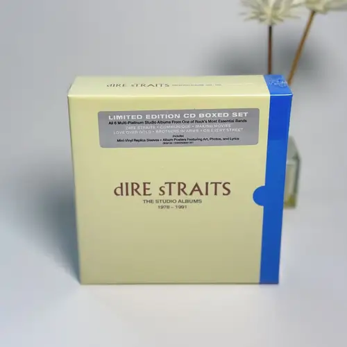 Nueva colección de CD de música de banda de Rock de Heavy Metal, caja de regalo, estrecho de banda de Rock británica (1978-1991) 6CD