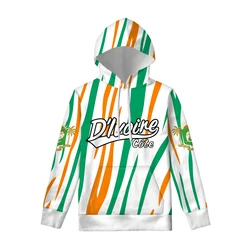 Cote D'ivoire Zipper Hoodie Custom Made Name Number Team Logo Ci Pullover Civ Ivory Coast Nation French D Ivoire Flag Clothes