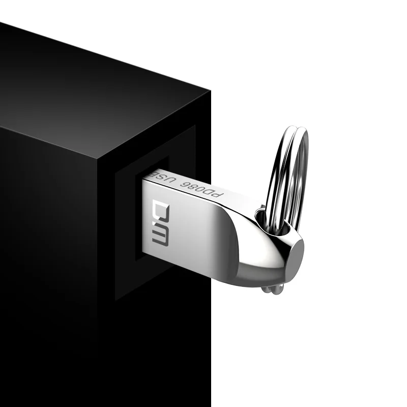 DM PD086 Metal USB 2.0 Flash Drive- 8GB/16GB/32GB/64GB Waterproof Pen Drive, High-Speed Portable Storage