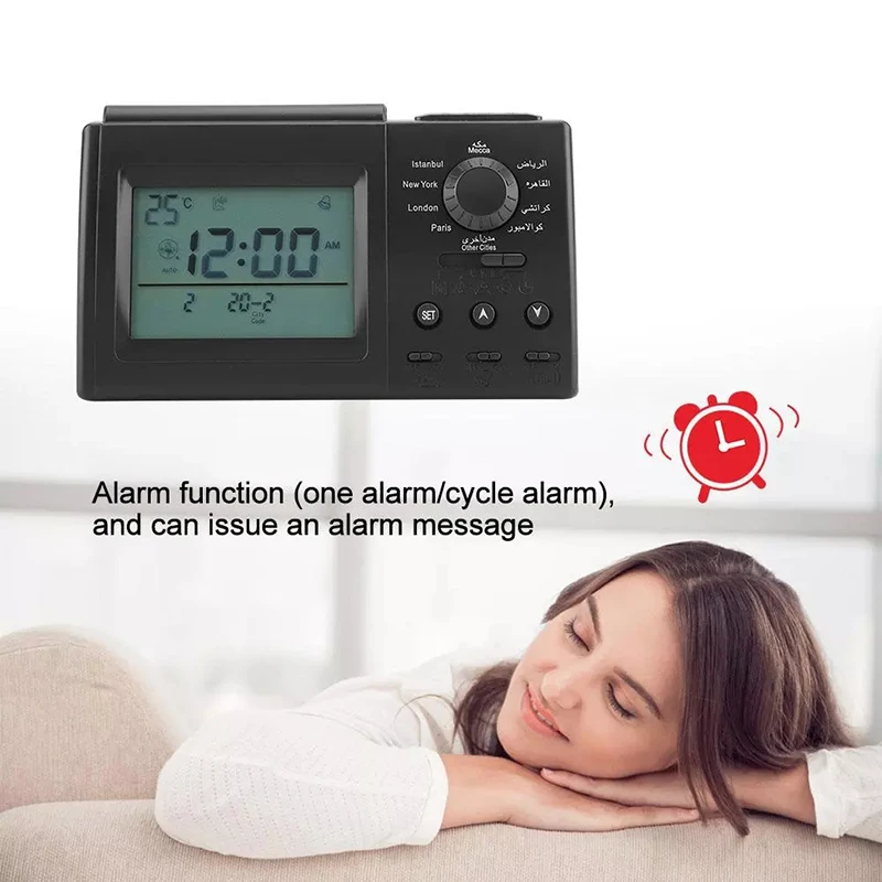 Desktop Alarm Clock Perfect Gift Choice Convenient To Use No Batteries Stylish And Functional Practical Unique Design Exquisite