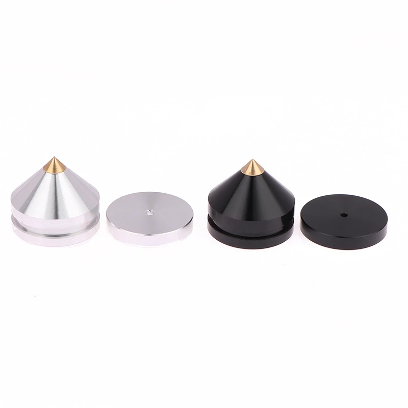 1 Set Audio Stand Speaker Tip Vertical Foot Repair Parts Rotary Shock Absorber Nail Pad Accessory for Speaker Maintenance