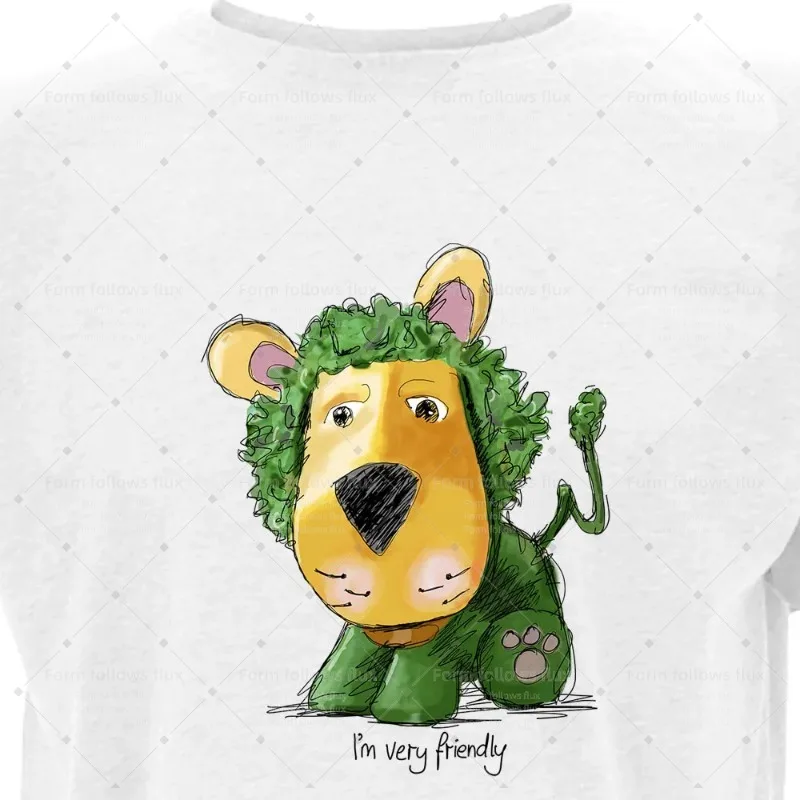 

2026 men T-Shirt Hoodie Hand Drawn Comic style Parsley the Lion – The Herbs Animals Children's TV Family Unisex S-6XL Plus Size