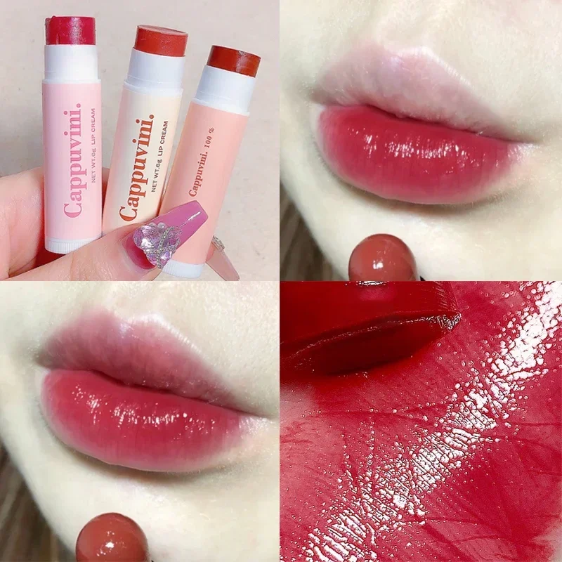 1/3PCS/set Colored Lip Balm Moisturizing Lips Tint Long Lasting Lipstick Waterproof Jelly Lip Gloss Lip Makeup Korean Cosmetics