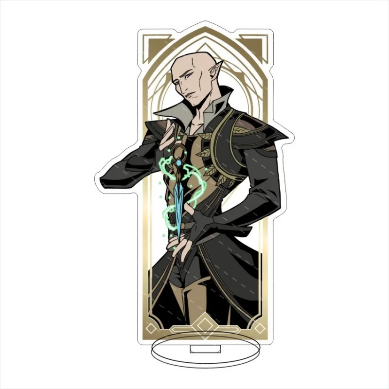 Maxwell Mahanon Edric Kaaras Acrylic Figure Stand Plate Cosplay Prop Decor Game Dragon Age Inquisition Cartoons Gifts