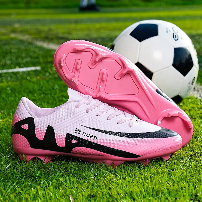 

Big Size Soccer Shoes Men Artificial Grass Training TF/FG Outdoor Sports Football Boots Childrens Football Shoes Indoor Futsal