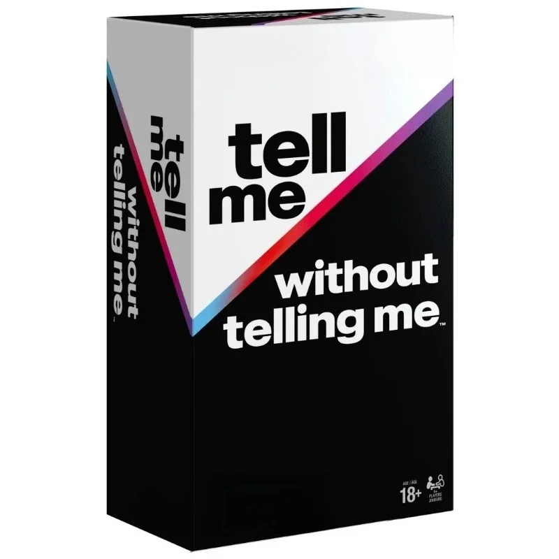 

Party Card Game, Tell Me Without Telling Me, for Adults Ages 18 and up-Home
