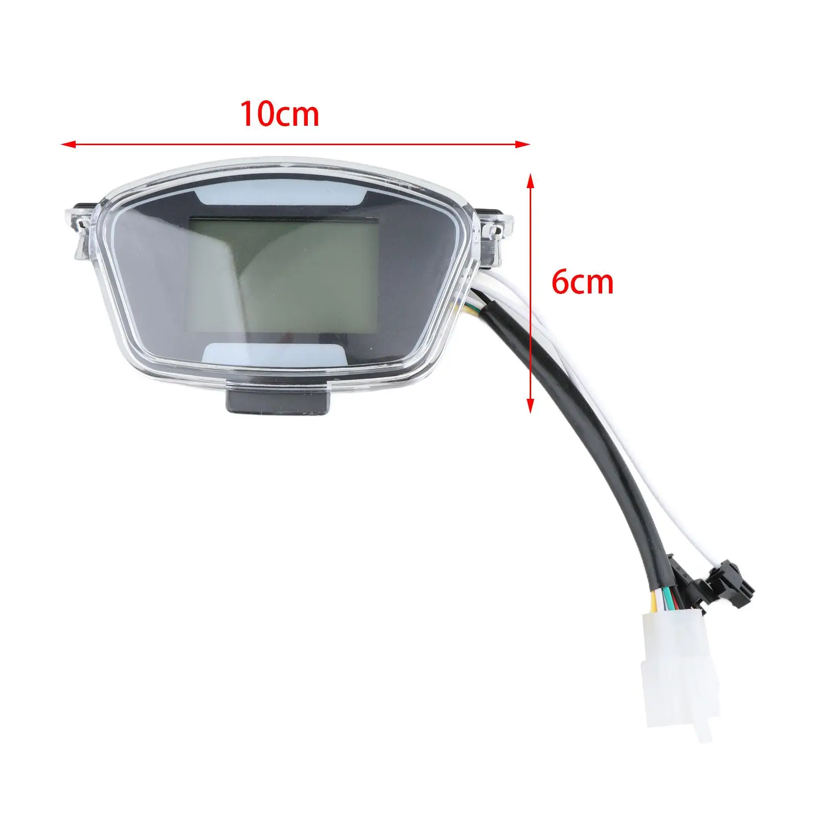 Universal Motorbike Odometer Speedometer Gauge LED Display for Tricycle Scooter Speed Sensor