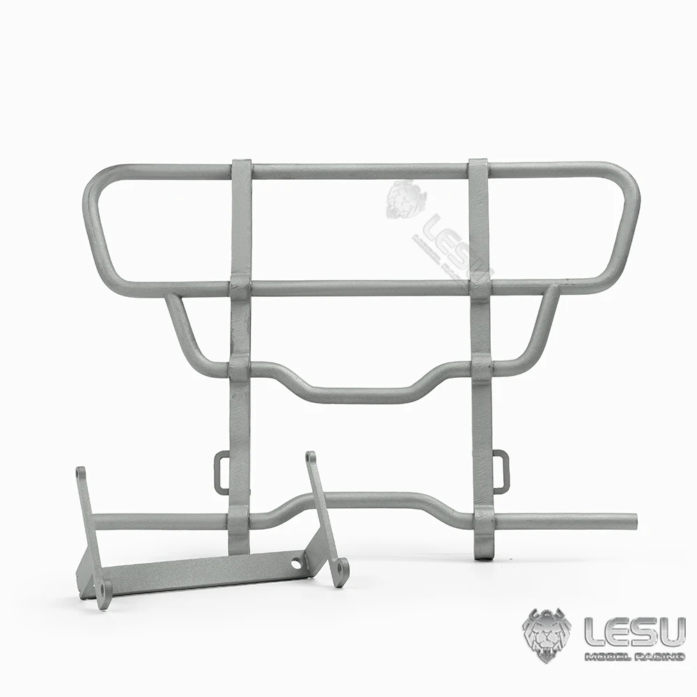 

LESU RC Parts Metal Front Bumper G-6105-C for 1/14 Scale DIY Tamiyaya Remote Control Truck Model Dumper Spare Part Toy TH11489