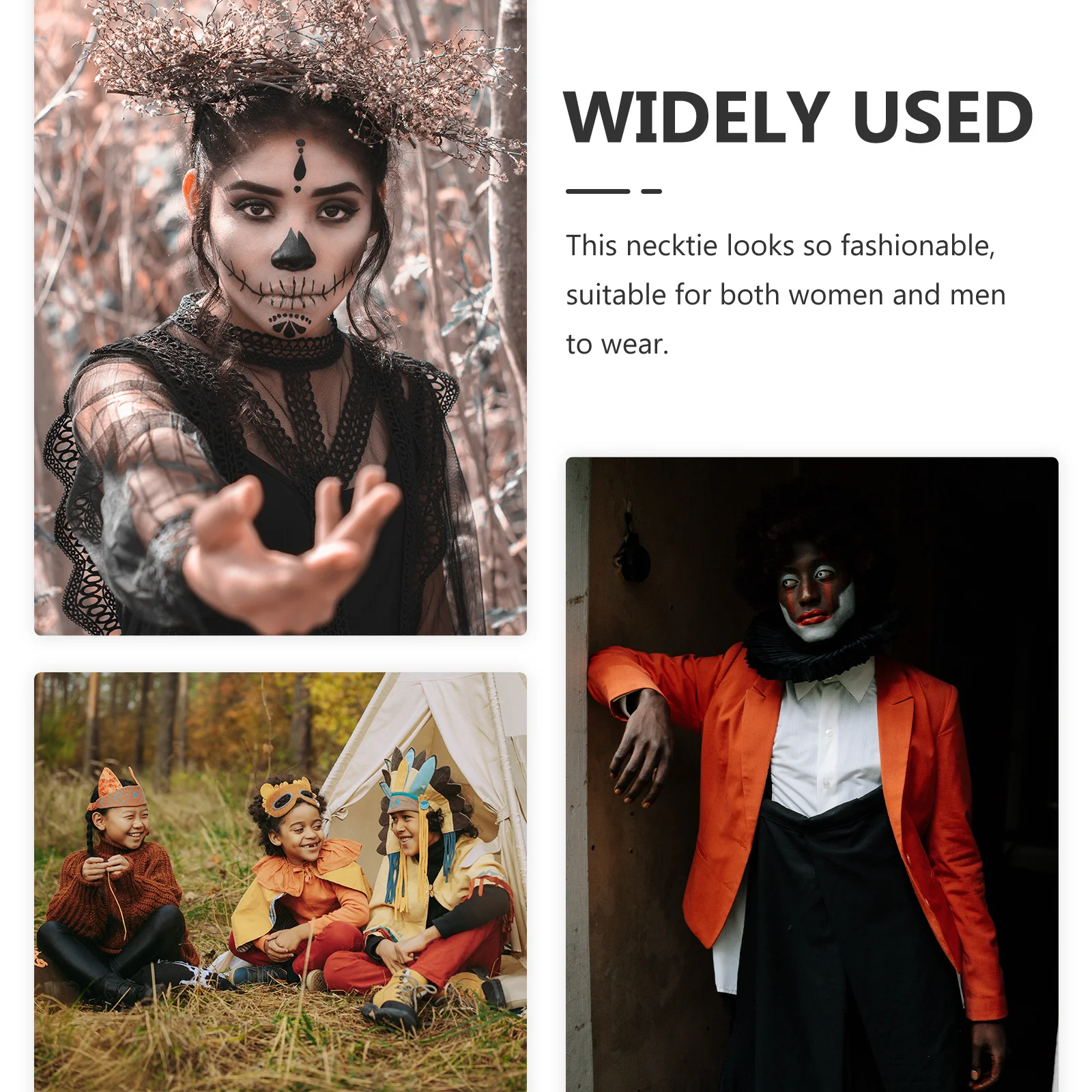ربطة عنق على شكل جمجمة اليقطين للهالوين، إكسسوار تنكري للجنسين، ربطة عنق مزخرفة للحفلات، هدية عصرية للرجال والنساء