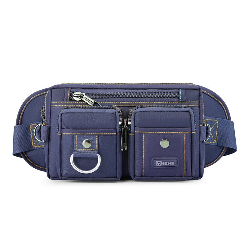 حقيبة خصر عالية الجودة - حقيبة صدر متعددة الوظائف مع جيوب متعددة، مناسبة للتنزه في الهواء الطلق وركوب الدراجات والدراجات النارية وغيرها #5