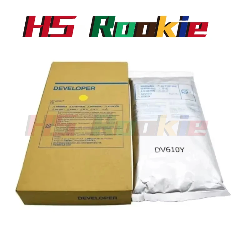 

DV610 Проявитель для Konica Minolta Bizhub C5501 C6501 C6500 C6000 C7000 1100 г/пакет CMYK Железный порошок DV-610 DV 610