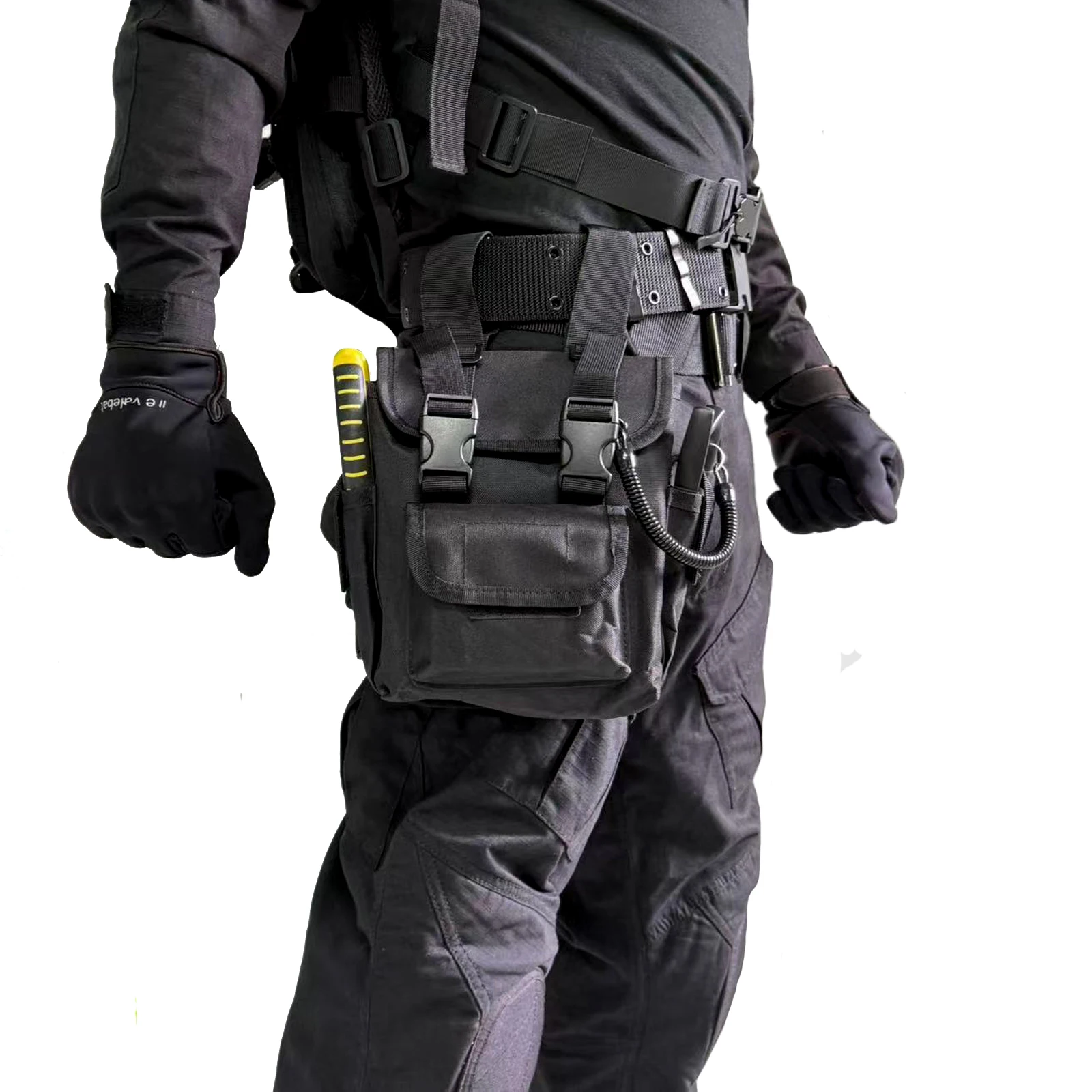 

Belt Tactical Leg Leggings Hanging Bag Multi-Function Waist Luya Package Cycling Bag Electrician Tool Bag For Hunting Airsoft