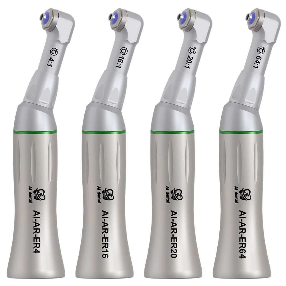 

EX Series Endodontics Contra Angles Low Speed Handpiece 4:1/16:1/20:1/64:1 with E-type External Water Non-optic