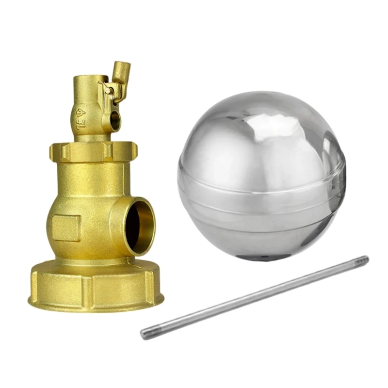 Hocheffiziente einstellbare Wassereinlassventile, kleine Loch-Wassertank, schwimmende Kugelhähne, Flüssigwasserstandsregler D2RD – Detail 1