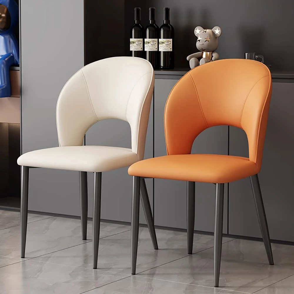 Set Of 2 Modern Dining Chairs Luxury Premium Office Ergonomic Dining Chairs Designer Nordic Chaises Salle Manger Furniture