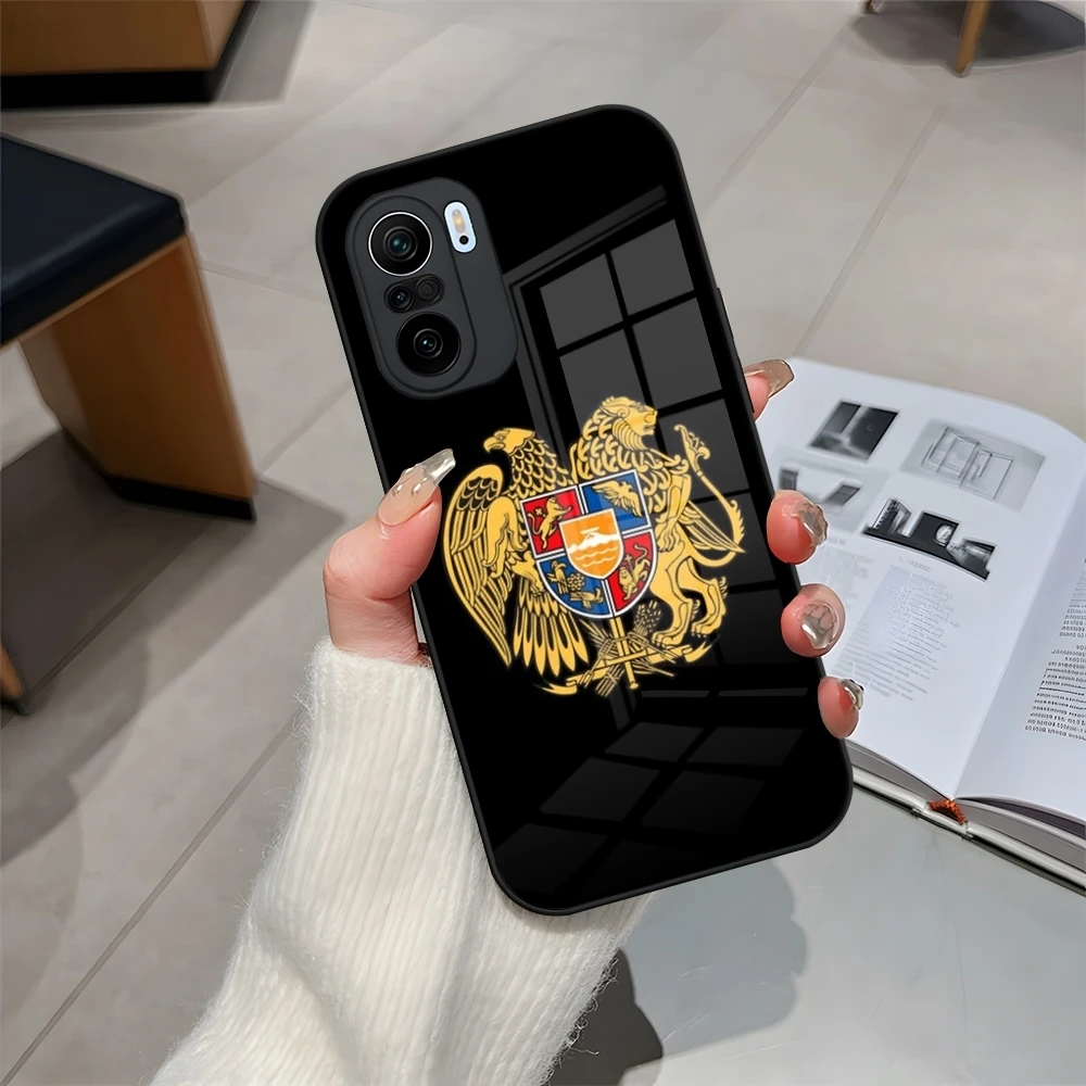 Armenia Flag Passport Phone Case for Redmi 12c 13c 12 13 Note 13 Pro Plus 11 12 Pro 10 11s 12s Tempered Glass Cover image 4