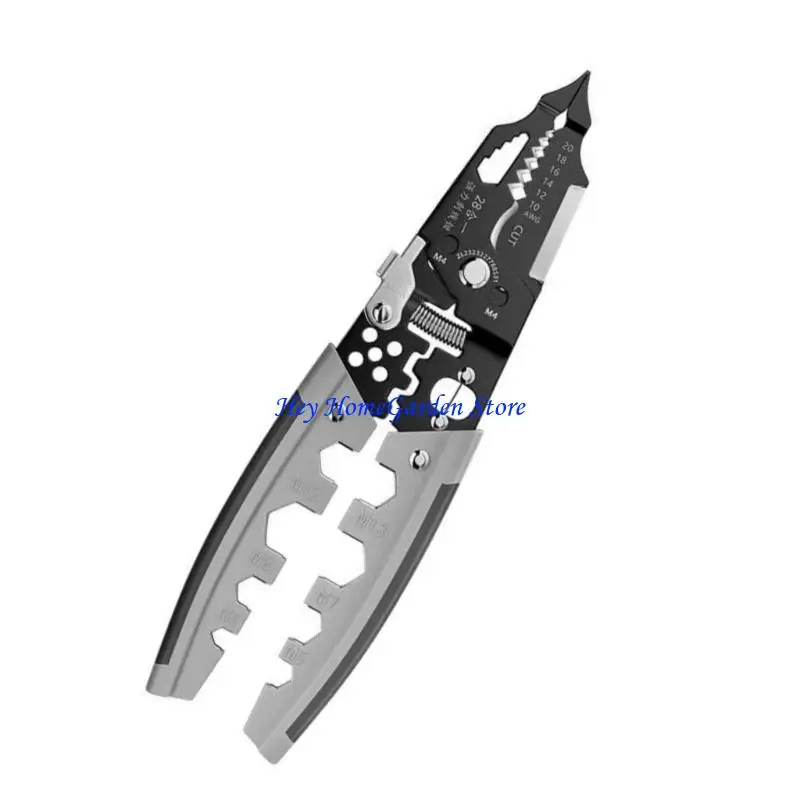 

C63B Comprehensive 28 Function Electrical Tool for Wire Stripping Cutting Crimping