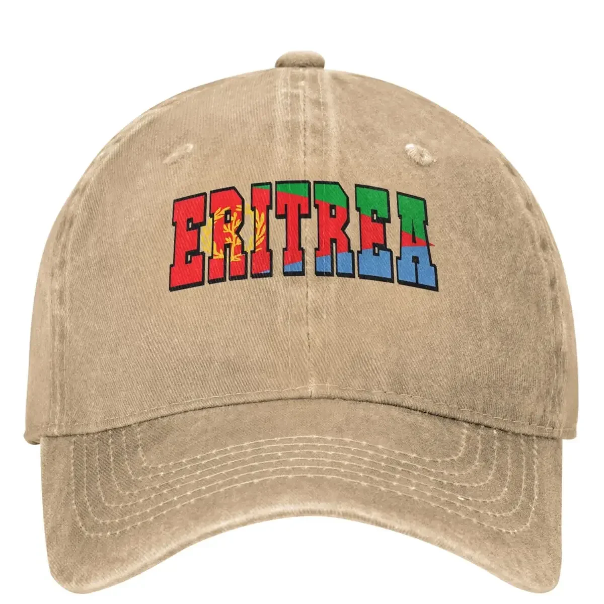 Eritrea Country Flag Baseball Cap Typography Classic Tenni Skate Hot Sale Trucker Dad Hat Unisex Men Sun protection Baseball Cap