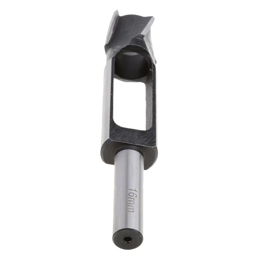 Tenon Plug Cutter, 1/2 Inch Shank, 4 , Shear Angle, Open Body Design, Size Range 8-40mm